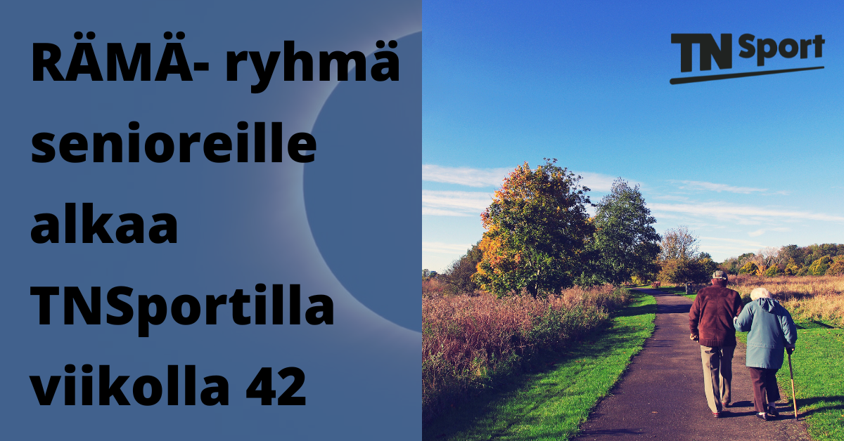 Seniorien RÄMÄ-ryhmä alkaa viikolla 42