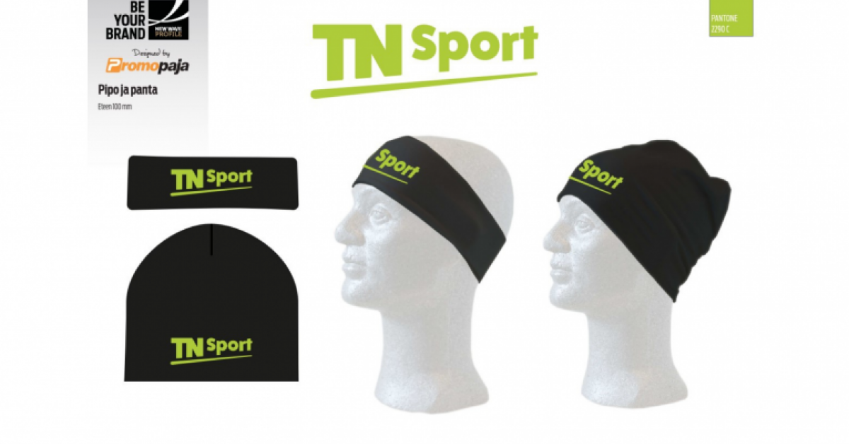 TNSport päähineet ja säärystimet itselle tai lahjaksi.